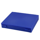 Royal Blue Plastic Rectangle Hold 100 Microslide Slide Microscope Box Y5K7