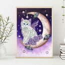 5D DIY Special Shaped Diamond Painting Cat Cross Stitch Mosaic Craft Kits