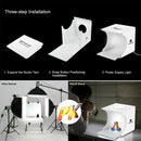 Foldable Portable Photo Mini Light Box Studio Tent Home Photography LED Light AU