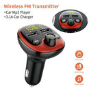 BT21 Wireless Bluetooth FM Transmitter Handsfree Car Kit MP3 Player USB Char