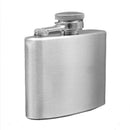 2oz Mini Flagon Outdoor Drinkware Portable Stainless Steel White Hip Flask