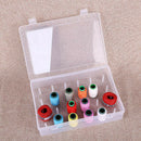 Premium Bobbin Box Sewing Bobbins Threads Storage Sorting Case Organizer