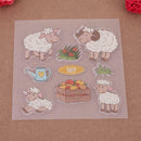 Sheep Silicone Stamp+Metal Cutting Dies Stencil Scrapbook Album Decor Craft