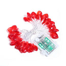 4m 40LEDs Heart String Light for Valentines Day Romantic Fairy Lamp Decor