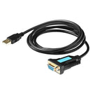 CableDeconn C0407 USB to RS232 Male to Male PL-2303 Adapter Converter Cable