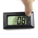 Automotive Interior Dash LCD Clock Time+Date Dual Display
