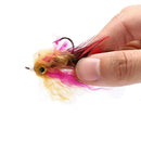 5cm hook/tube trout salmon steelhead pike fly fishing streamer flies saltwate BX