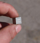 99.9% High Purity Molybdenum Metal MO 10.5g Carved Element Periodic Table 10mm
