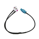 For  Fakra Radio Aerial Antenna Adapter RNS RCD 510 315 Seat Skoda Columbus