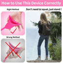 Purple Female Urination Device Women Pee Funnel-Portable Silicone Female Ur