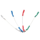 Set Of 20 Turntable Phonograph  Wires Headshell Cables Connector Clips