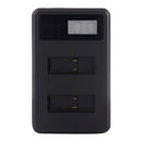 Battery AHDBT-501 Dual USB Charger with Mini Cable for GoPro HERO 6/5 Black