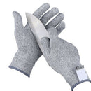 1 Pair Of Cut-Proof Gloves Food Level 5 Protection Kitchen Cutting Oyster F