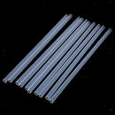 30 Pieces Reusable Hard Plastic Drinking Straws+3 Pieces Cleaning Brush Home