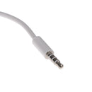 3.5mm Male AUX Audio Plug to USB 2.0 Female Converter Cable Cord Car MP3