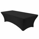 Utopia Kitchen Rectangular Stretch Tablecloth Spandex Tight Fit Table Cover