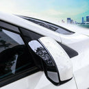 1 Pair Black Car Rear View Side Mirror Sun Visor Rain Board Eyebrow Guard Parts