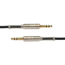 6.35Mm Male To Male Trs Stereo Audio Electric Guitars Cable With Metal Hous T1K4