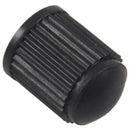 Lot 150 Pieces Automotive tire valve cap Durable Valve Caps Black Plastic P G3T9