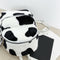 Cow Zebra Print Shoulder Schoolbag Women Girl Plush Mini Backpack (Style 2)