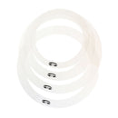 2 Packs Different Size Drum Muffler Dampening Rings Drum Set Accessoies