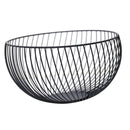 Fruit Basket Candy Cookie Snack Bowl Kitchen Vegetable Food Holder-Black