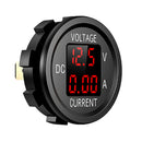 D6 Digital Voltmeter Ammeter Volt Current Panel Meter for Car Truck (Red)