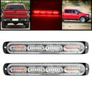 2PCS Car Truck LED Strobe Flashing Light Bar Beacon High Intensity Red