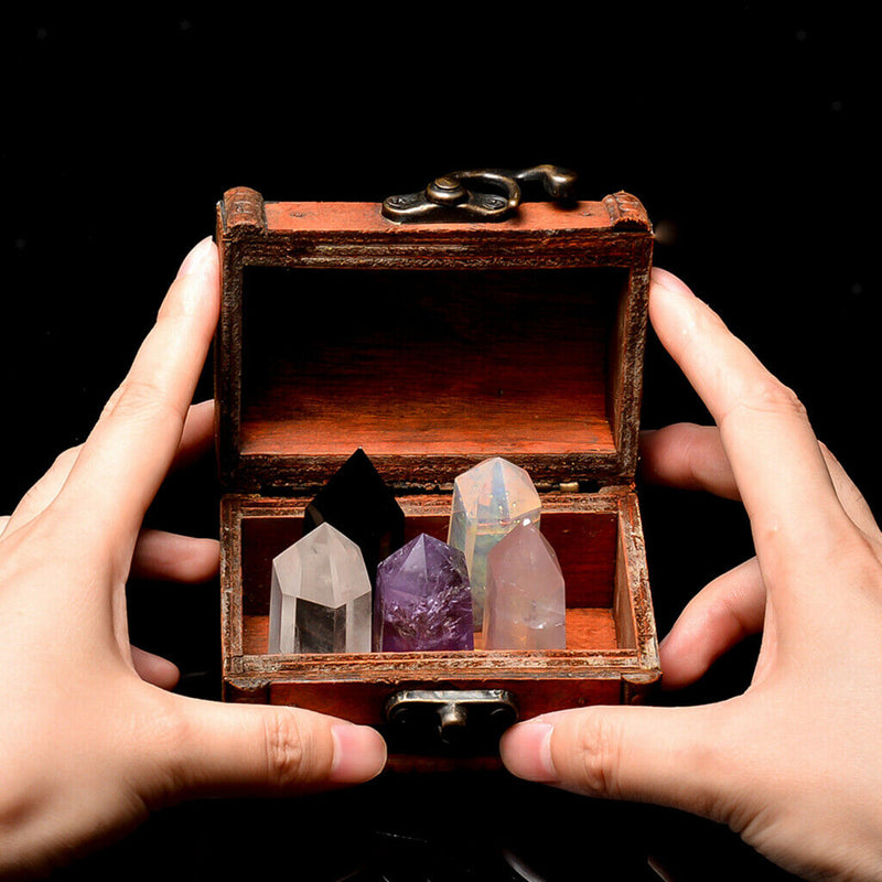 5PCS Educational Classroom Collection of Rocks and Minerals - Obsidian,