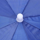 Anti-Rain Elastic Band Head Umbrella Hat Outdoor Sunscreen Tool(Royal Blue)
