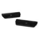 1 Pair Black Bumper Side Marker Light For Volkswagen Golf Jetta MK4 1999-20 O6D8