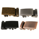 6pcs Mens Ratchet Belt Buckle, Automatic Slide Buckle for Belt Strap 34-36mm