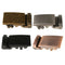 6pcs Mens Ratchet Belt Buckle, Automatic Slide Buckle for Belt Strap 34-36mm