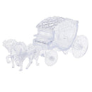 12Pcs/Lot Clear Candy Boxes, Retro Carriage Shaped Wedding Favor Boxes Party