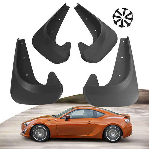 4pcs Car Accessories Black Universal Mud Flaps Guards Splash Molded Front R BX