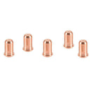 5pcs Copper Tellurium Plasma Cutting Cutter Tip Electrodes Nozzles 220480