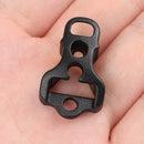 10x Black Plastic Camping Awning Tent Guyline Runner Cord Rope TensionerJR