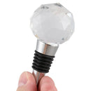 Crystal Ball Red Wine Bottle Stopper Wedding Favors