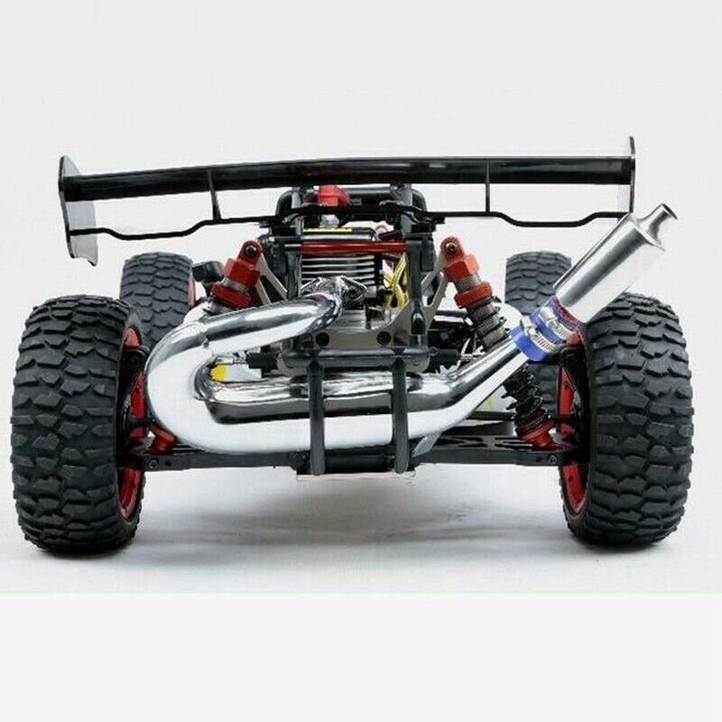 Exhaust Tuned Pipe Muffler for 1/5 HPI KM Rovan Baja 5B 5T 5SC 5SS Rc Boat PU6H9