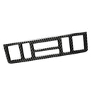 Down Carbon Fiber Center Console Panel Cover Stickers For BMW E46 3 Series