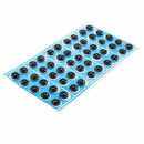 Clothes Sewing 8mm Press Studs Buttons Fastener Black 50 Pcs
