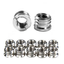 1/4" to 3/8" inch convert screw thread adapter f tripod ball head QR plate 63#