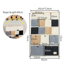 Wall Door Hanging Storage Bags Closet Hanging Organizer Storage Pockets Cot