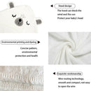 Boys Girls Hooded Baby Towel With Bear Ears Multifunctional Blanket Bamboo Fiber