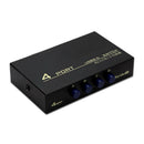 Metal Usb 2.0 4 Ports Share Switch Switcher Selector Box Hub Sharing Switch K6T2