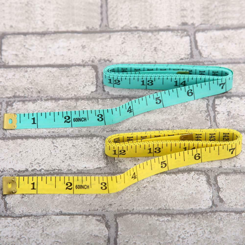 4PCS Body Measuring Ruler Sewing Tailor Tape Measure Soft Flat 60Inch 1.5M
