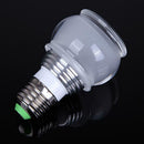 New E27 3W Colorful RGB 2835 Ceiling Lamp Light Bulb + Remote Controller