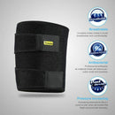 WooTShu Thigh Brace with Silicone Anti-slip Strips Adjustable Hamstring Com I5V2