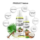 Coconut Body Oil Body Brightening Body Oil Body Massage Soothing Oil E1U3 K5V9