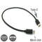 Type-C Male to Micro USB Male Sync Charge OTG CHARGER USB-C Cable Cord Adapter